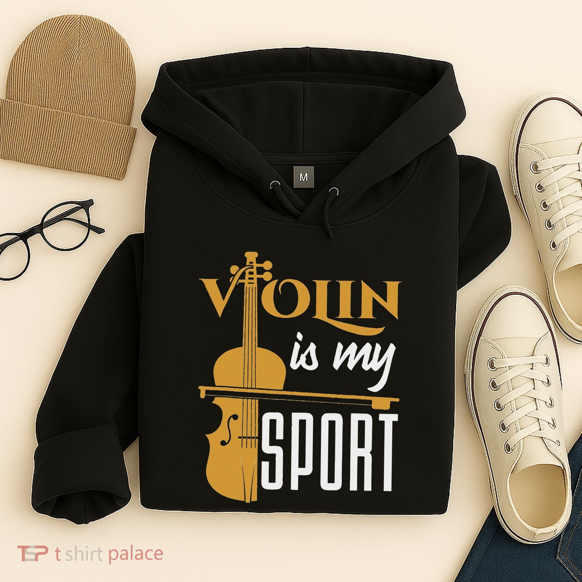 Violin Is My Sport Violinist Violin Player Instrument Hoodie