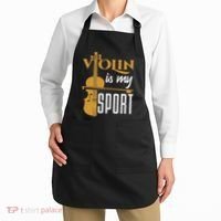 Violin Is My Sport Violinist Violin Player Instrument Apron thumb 2
