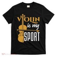 Violin Is My Sport Violinist Violin Player Instrument T-Shirt thumb 0