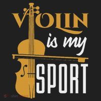 Violin Is My Sport Violinist Violin Player Instrument Beanie thumb 2