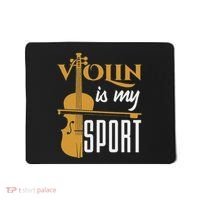 Violin Is My Sport Violinist Violin Player Instrument Mousepad thumb 0