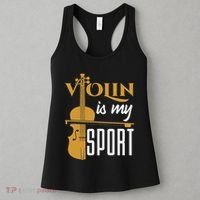 Violin Is My Sport Violinist Violin Player Instrument Women's Tank Top thumb 3