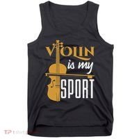Violin Is My Sport Violinist Violin Player Instrument Tank Top thumb 0