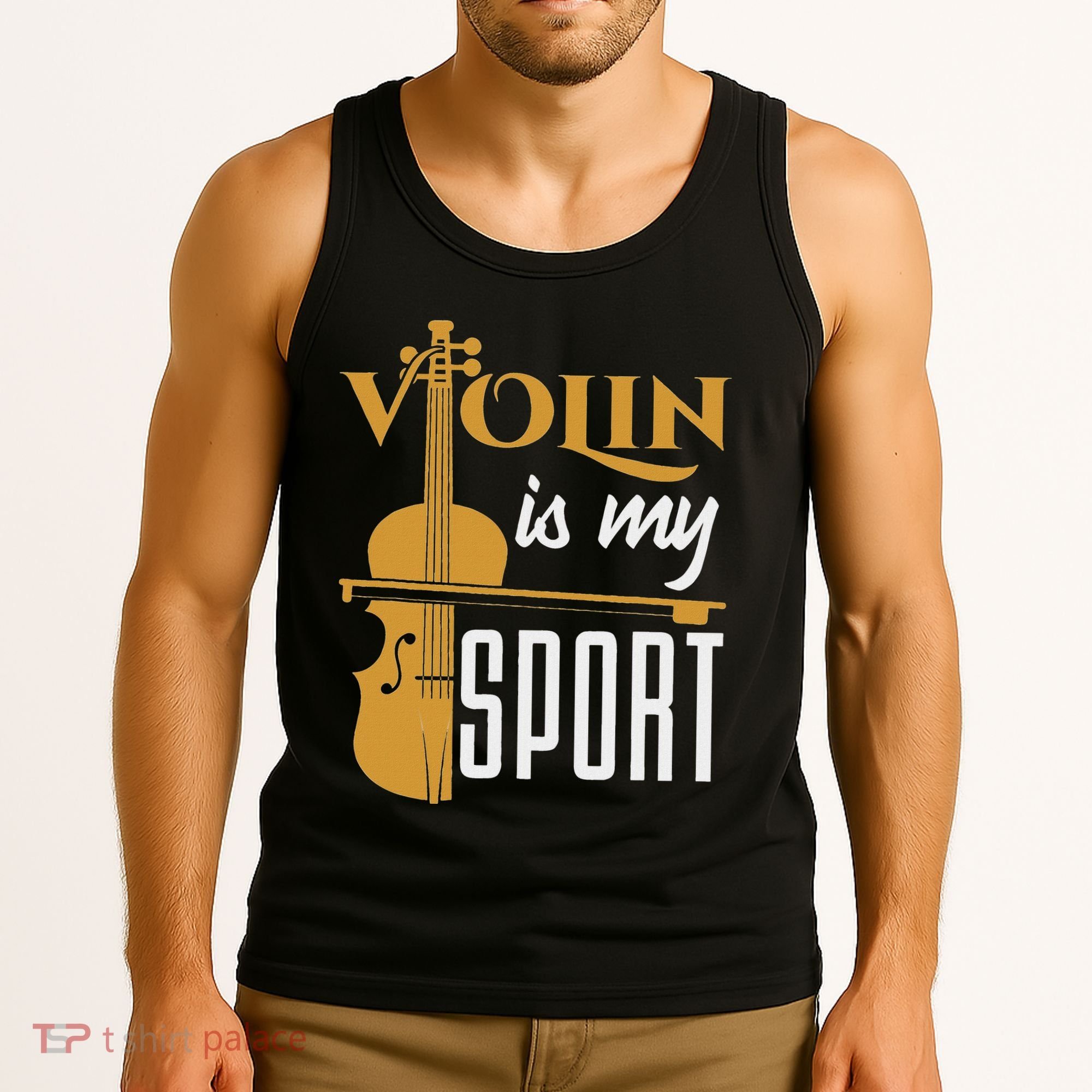 Violin Is My Sport Violinist Violin Player Instrument Tank Top