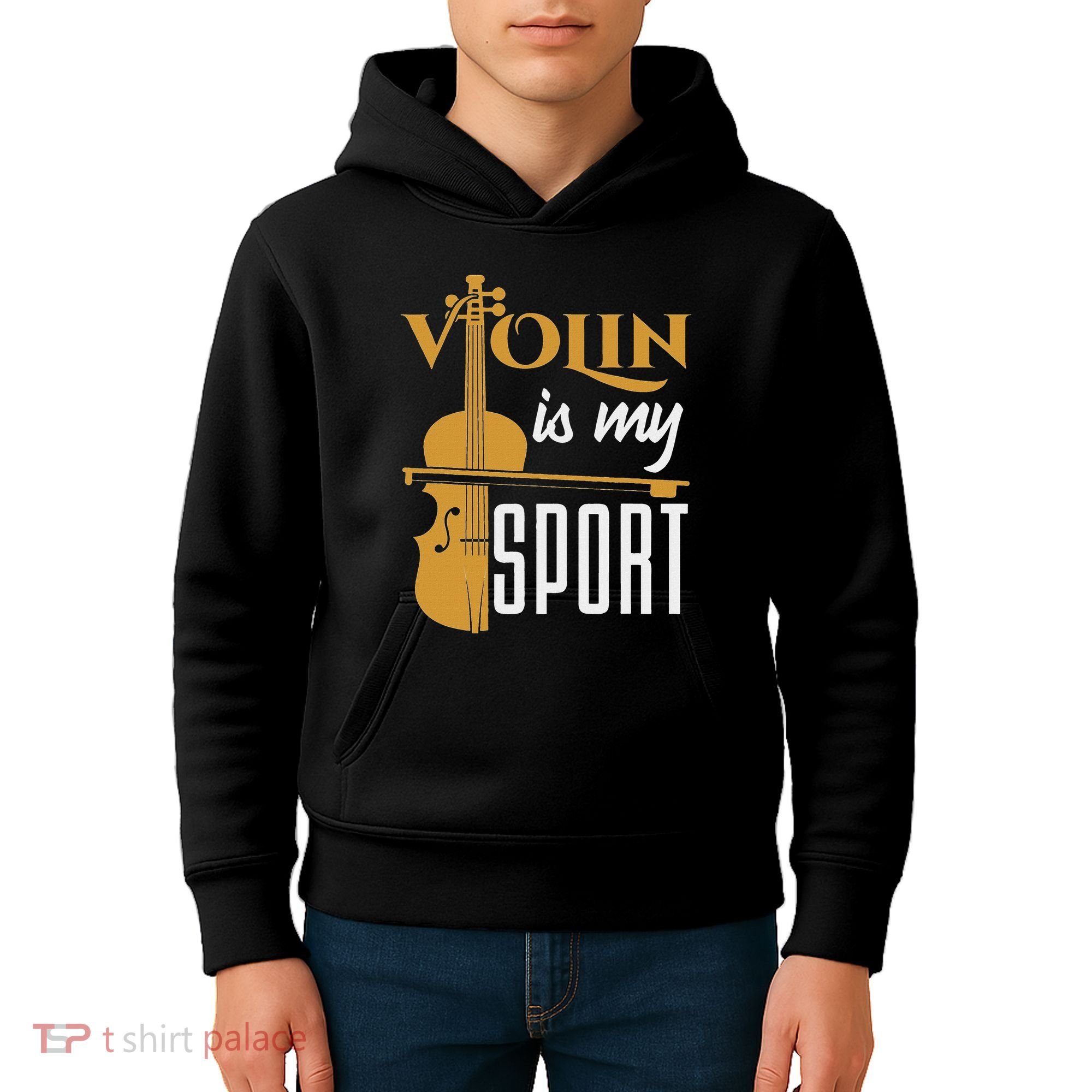 Violin Is My Sport Violinist Violin Player Instrument Kids Hoodie