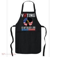 Voting Is My Black Job Flag Funny Apron thumb 0