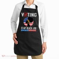 Voting Is My Black Job Flag Funny Apron thumb 2