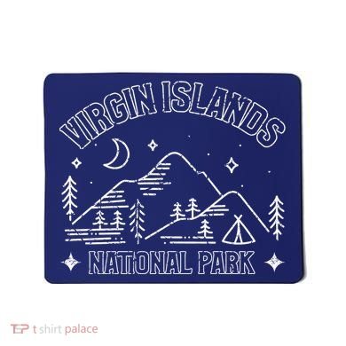 Virgin Islands National Park Explore Adventure Camp Mountain Mousepad