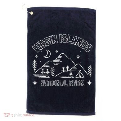 Virgin Islands National Park Explore Adventure Camp Mountain Golf Towel
