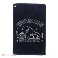 Virgin Islands National Park Explore Adventure Camp Mountain Golf Towel thumb 0