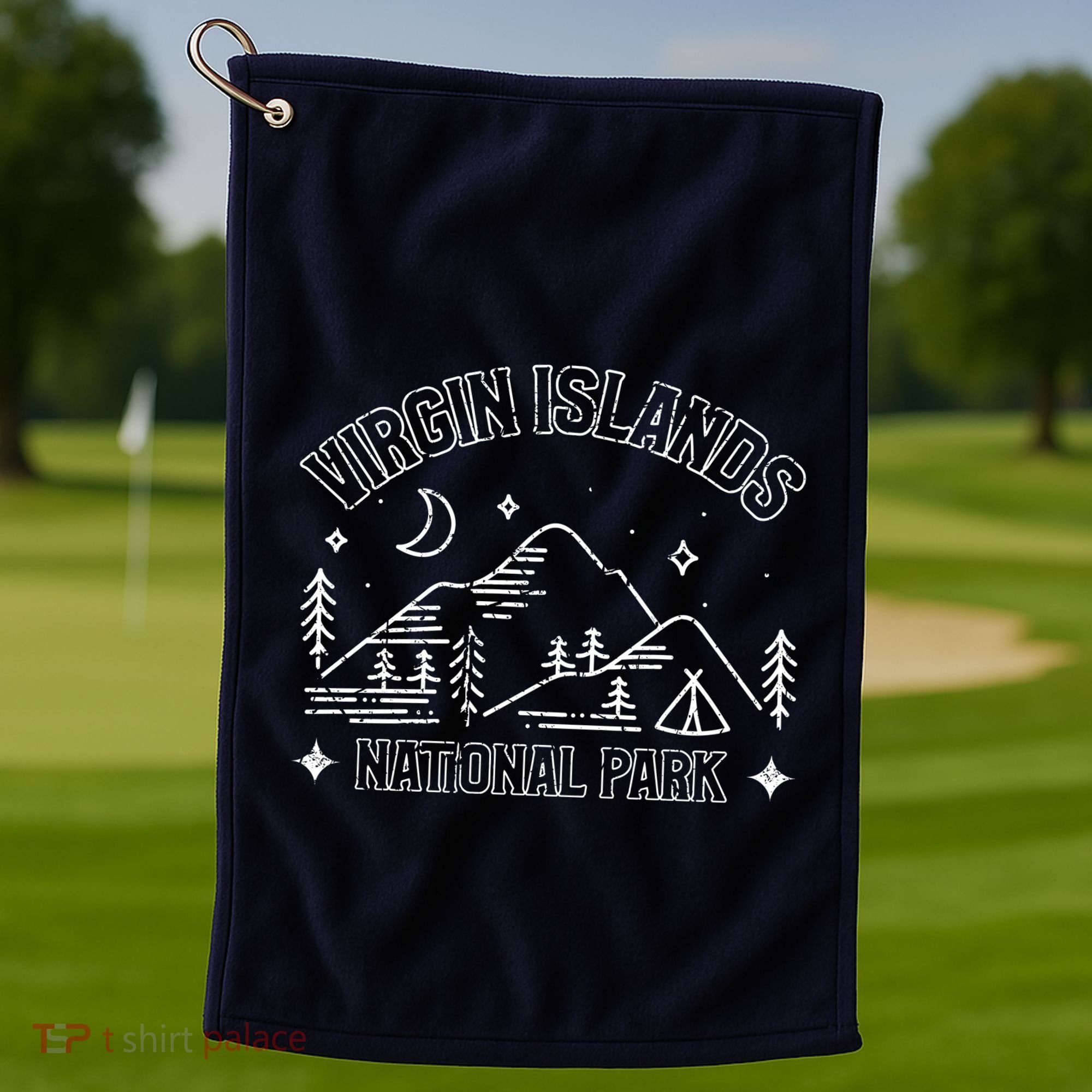 Virgin Islands National Park Explore Adventure Camp Mountain Golf Towel