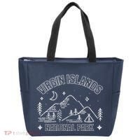 Virgin Islands National Park Explore Adventure Camp Mountain Tote Bag thumb 0