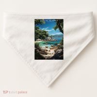 Virgin Islands National Park USA-Made Doggie Bandana thumb 0