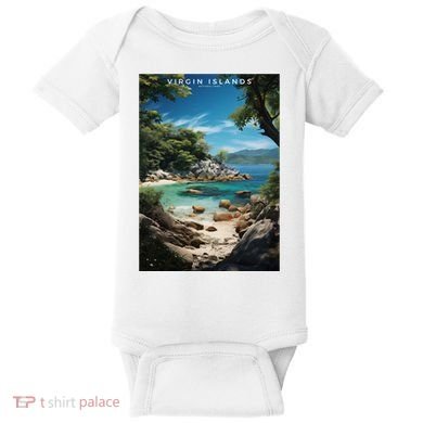 Virgin Islands National Park Baby Bodysuit