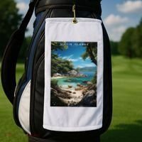 Virgin Islands National Park Golf Towel thumb 2
