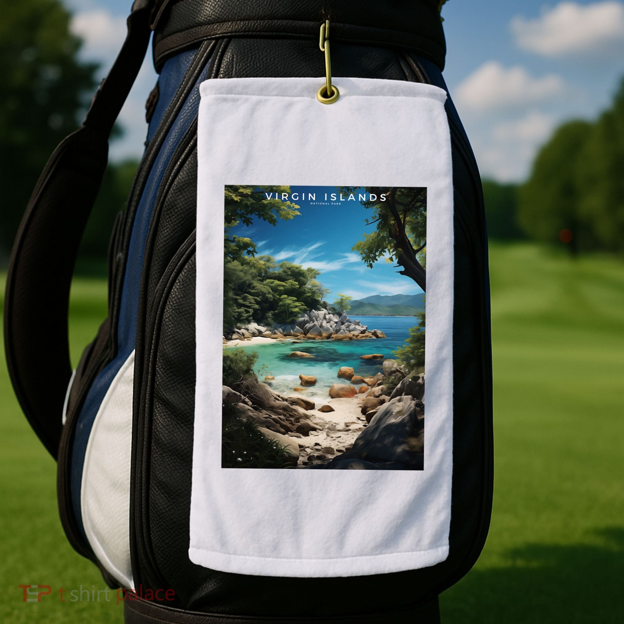 Virgin Islands National Park Golf Towel
