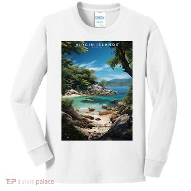 Virgin Islands National Park Kids Long Sleeve Shirt