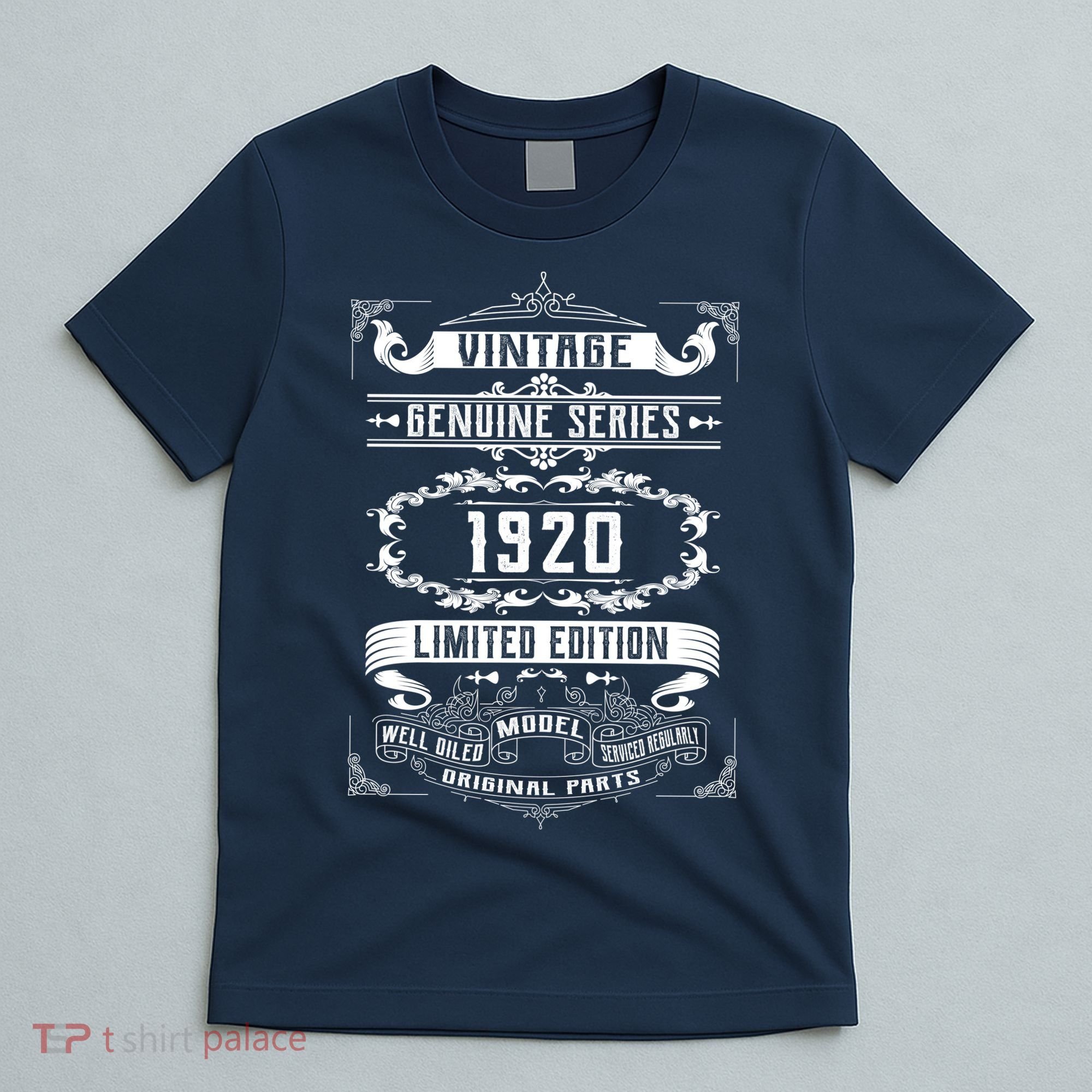 Vintage 100th Birthday Genuine Series 1920 T-Shirt
