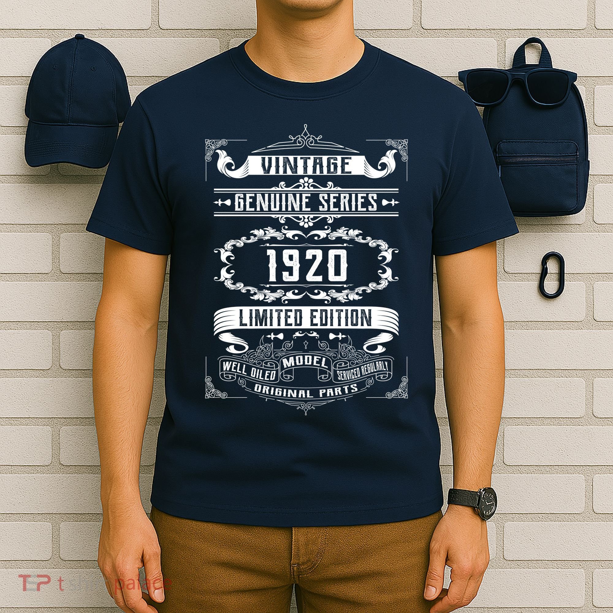 Vintage 100th Birthday Genuine Series 1920 T-Shirt
