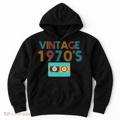 Vintage 1970's Music Tape Hoodie