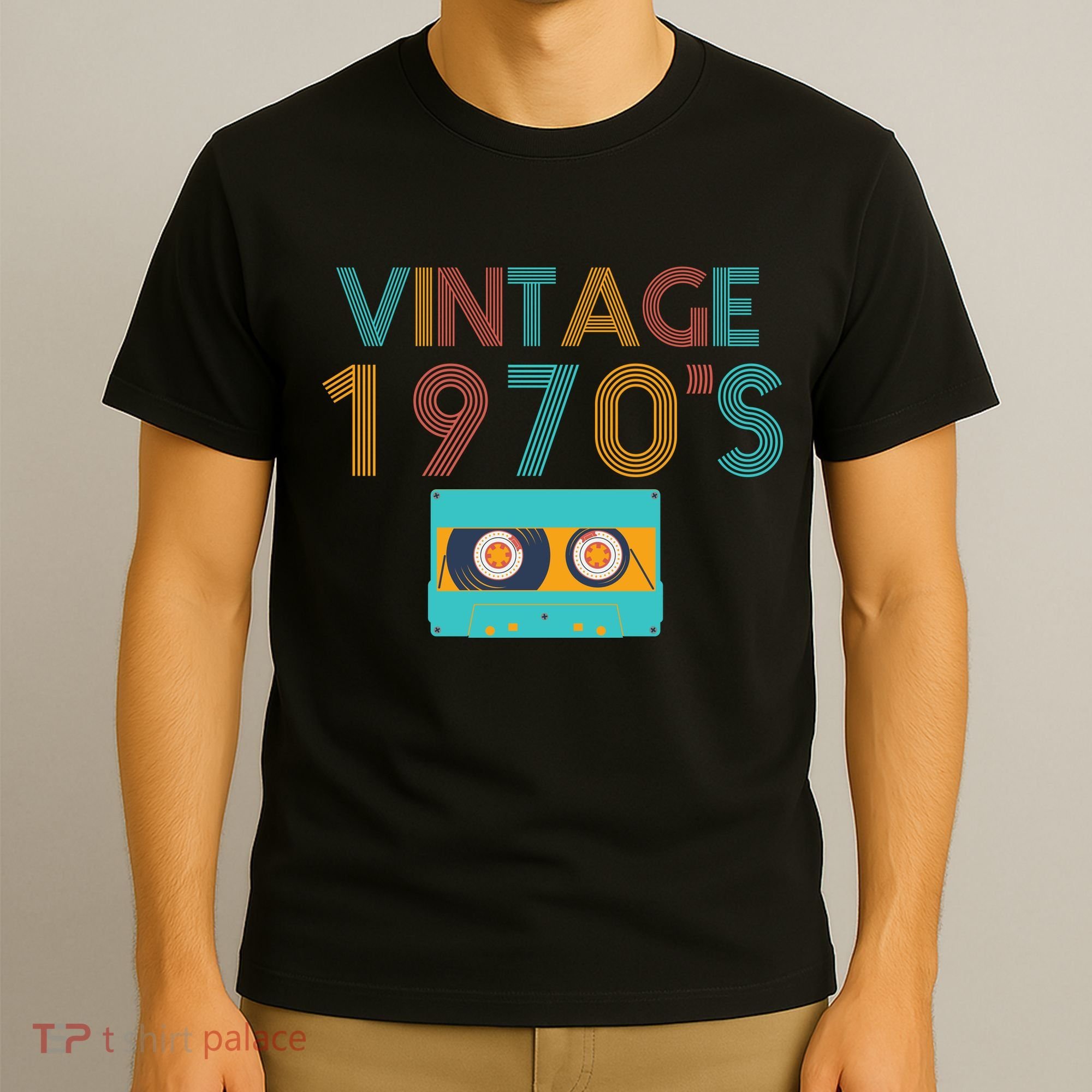 Vintage 1970's Music Tape T-Shirt