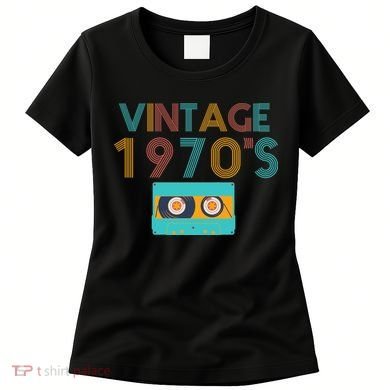 Vintage 1970's Music Tape Women's T-Shirt