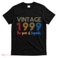 Vintage 1999 The Year Of Legends 21st Birthday T-Shirt thumb 0