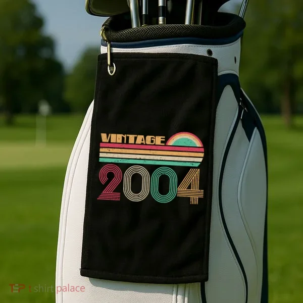Vintage 2004 16th Birthday Golf Towel