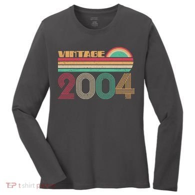Vintage 2004 16th Birthday Women's Long Sleeve Shirt