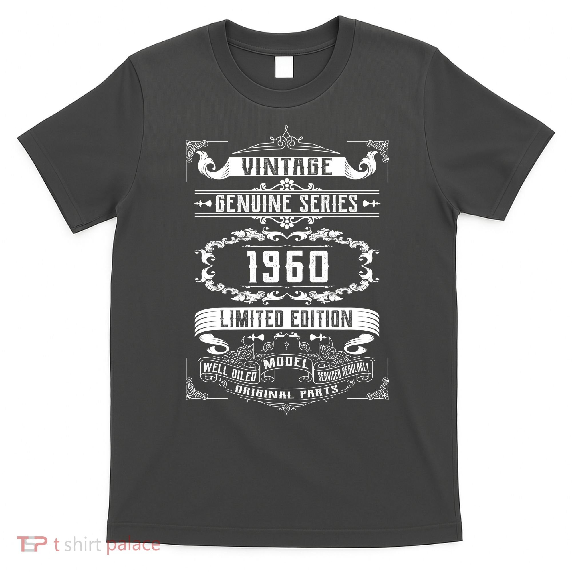Vintage 60th Birthday Genuine Series 1960 T-Shirt