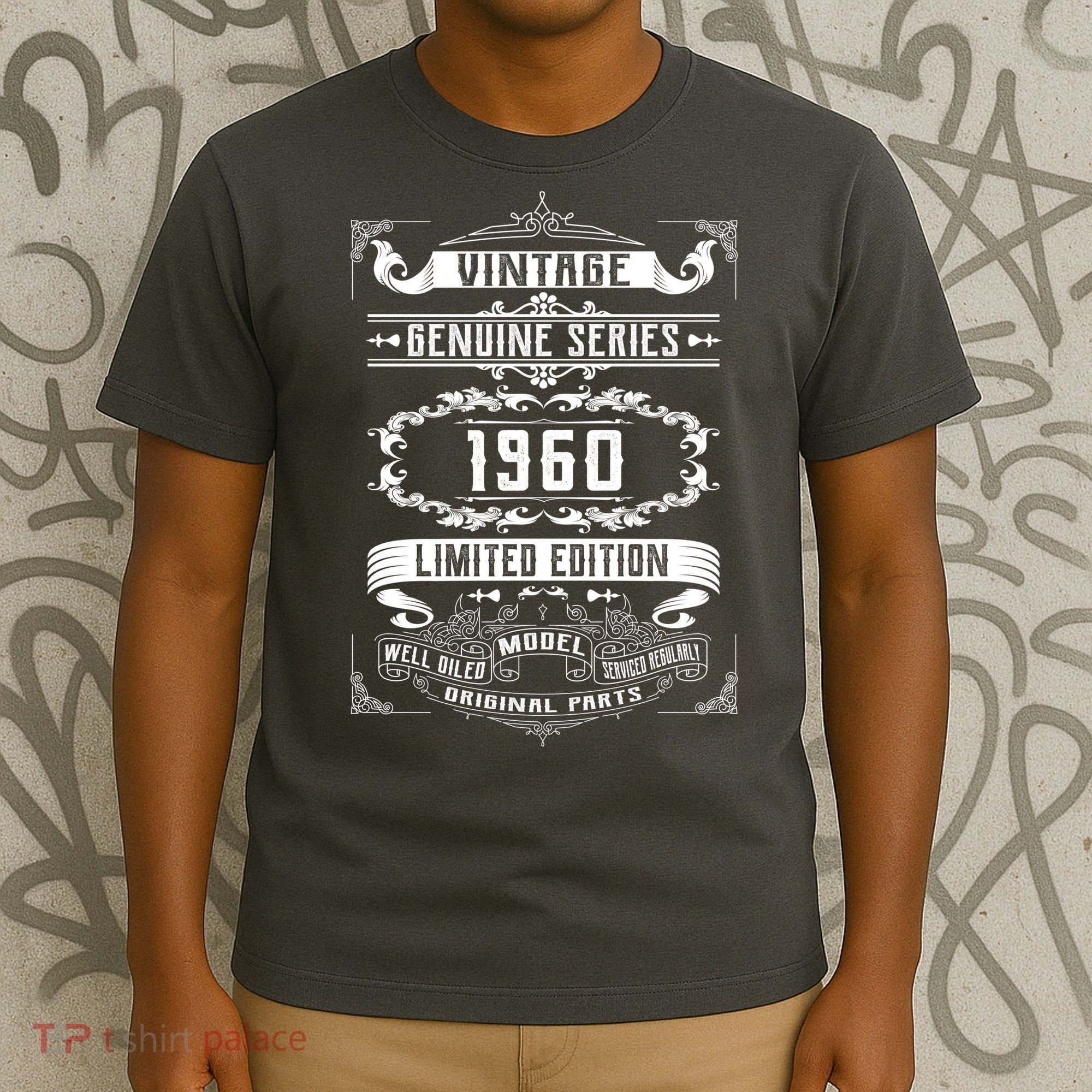Vintage 60th Birthday Genuine Series 1960 T-Shirt