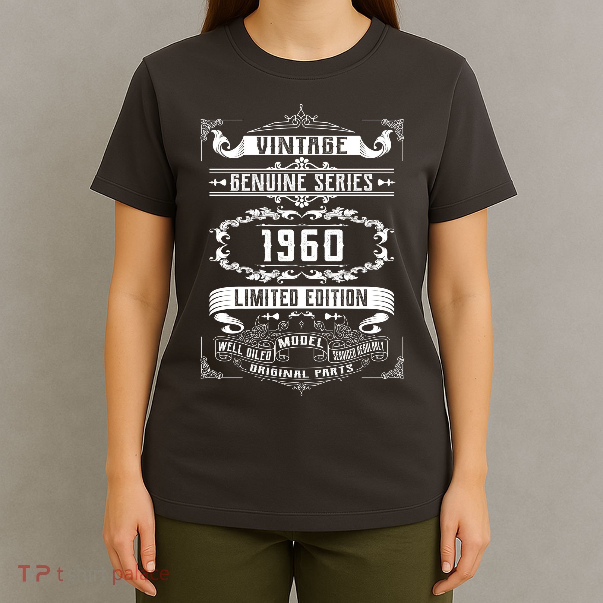 Vintage 60th Birthday Genuine Series 1960 T-Shirt