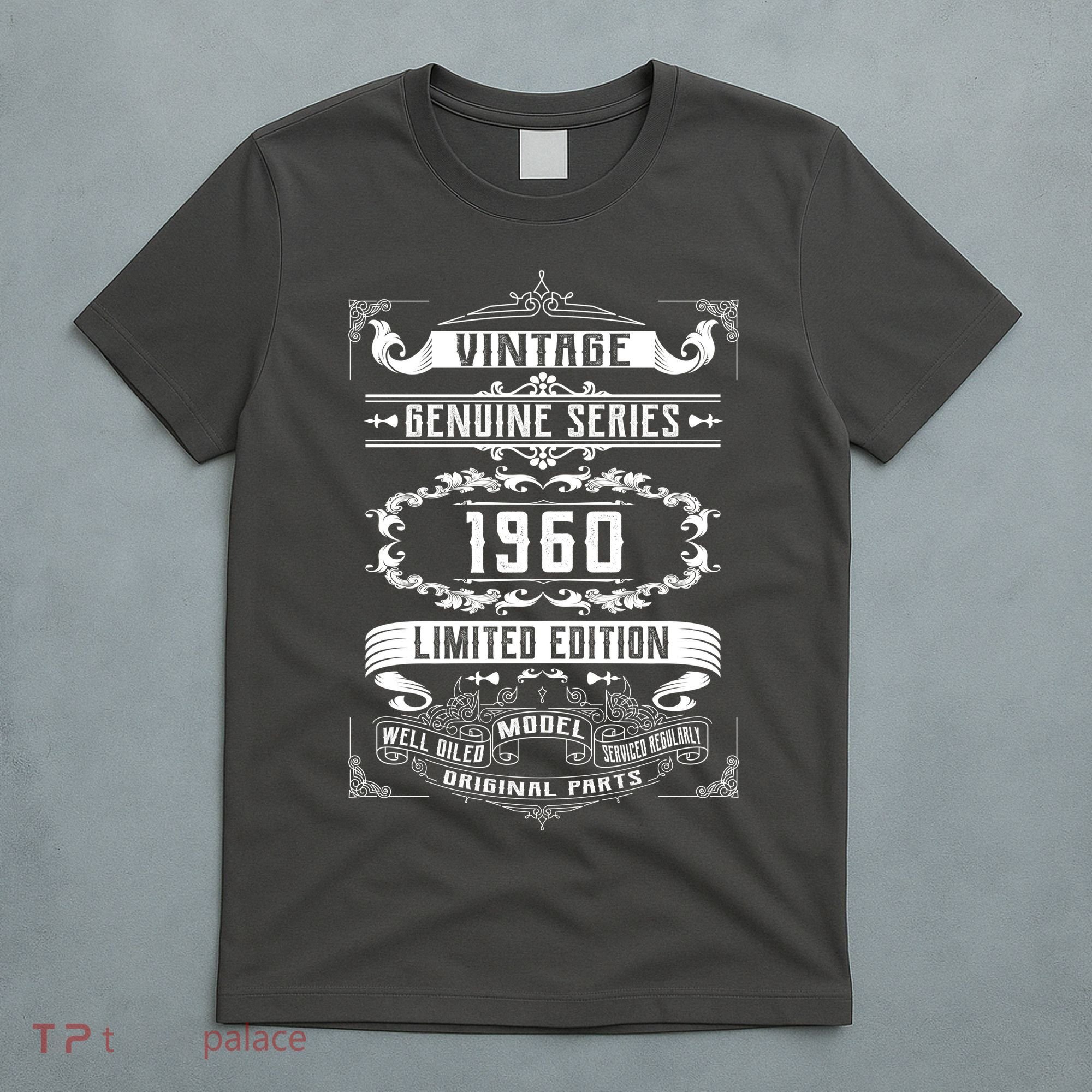 Vintage 60th Birthday Genuine Series 1960 T-Shirt