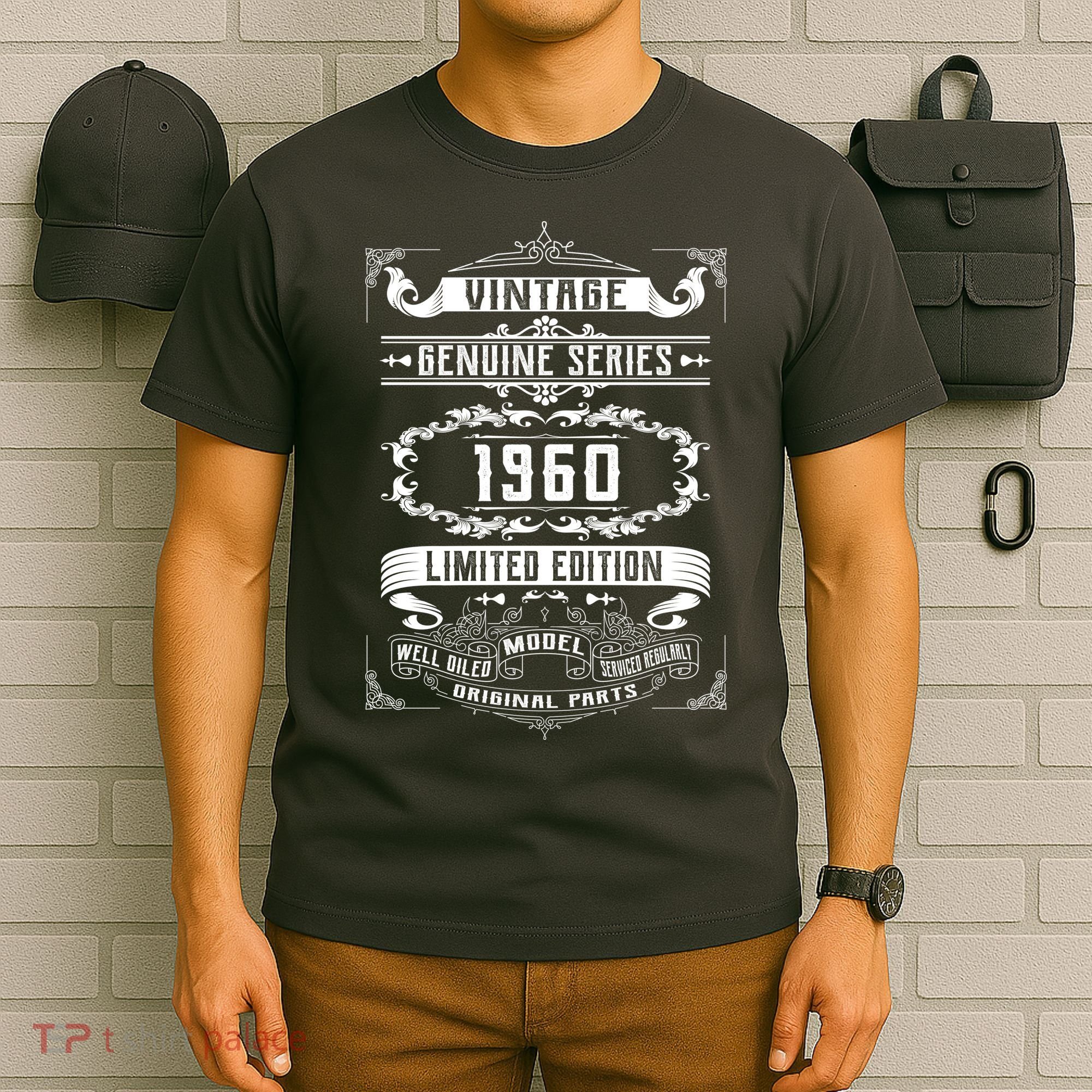 Vintage 60th Birthday Genuine Series 1960 T-Shirt