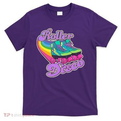 Vintage 80s Retro Roller Disco Skates T-Shirt