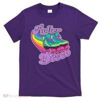 Vintage 80s Retro Roller Disco Skates T-Shirt thumb 0