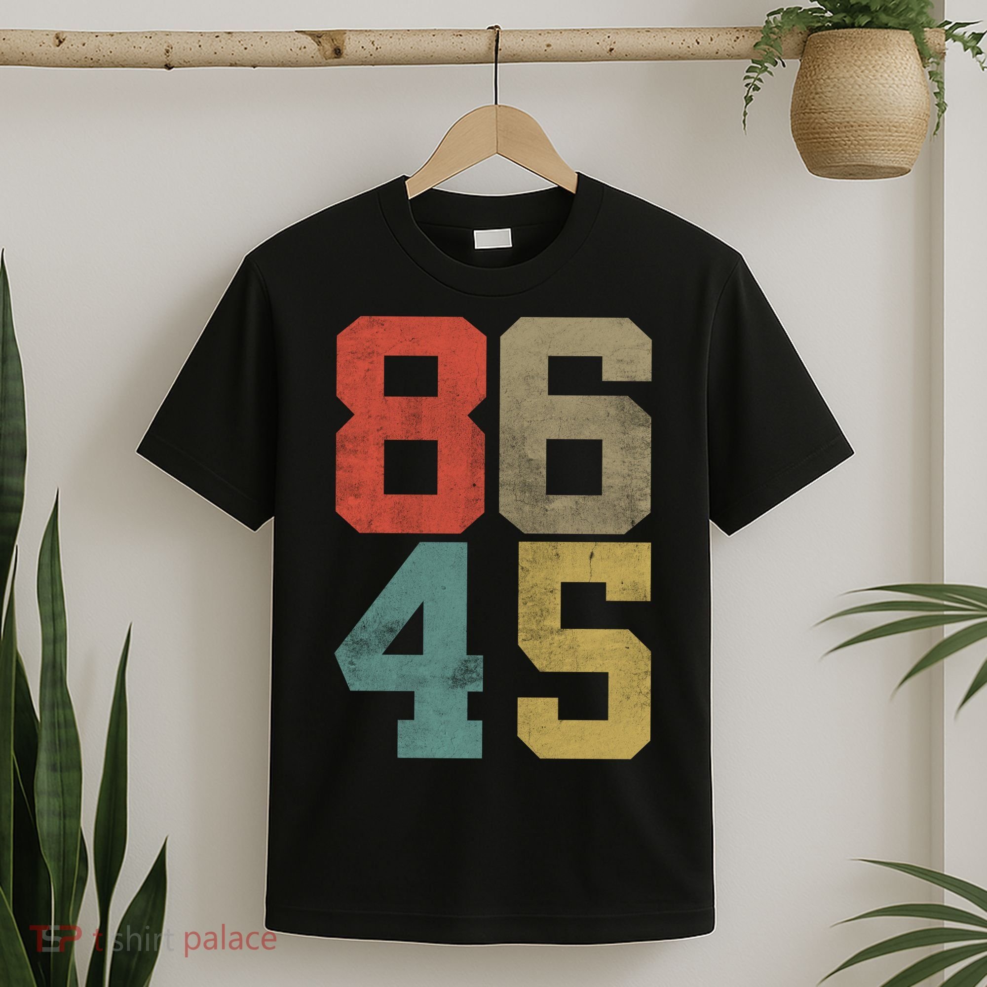 Vintage 86 45 Anti Trump T-Shirt