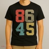 Vintage 86 45 Anti Trump T-Shirt thumb 3