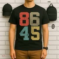 Vintage 86 45 Anti Trump T-Shirt thumb 6