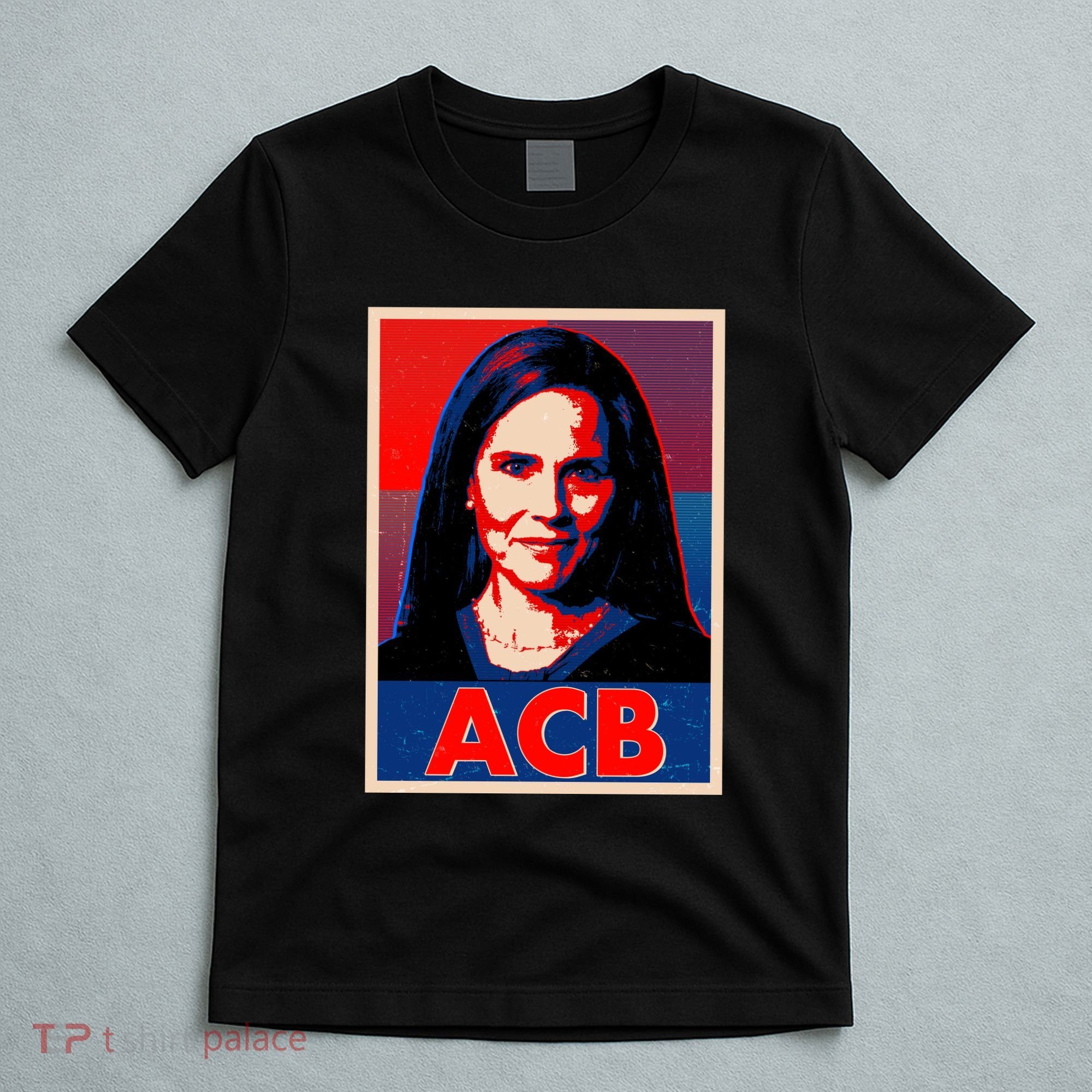 Vintage ACB Amy Coney Barrett Poster  T-Shirt