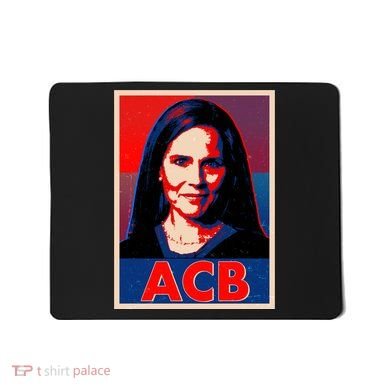 Vintage ACB Amy Coney Barrett Poster  Mousepad