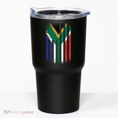 Vintage African Flag Tumbler
