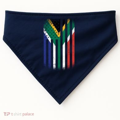 Vintage African Flag USA-Made Doggie Bandana
