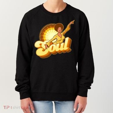 Vintage Afro Soul Retro 70s Women's Sweatshirt