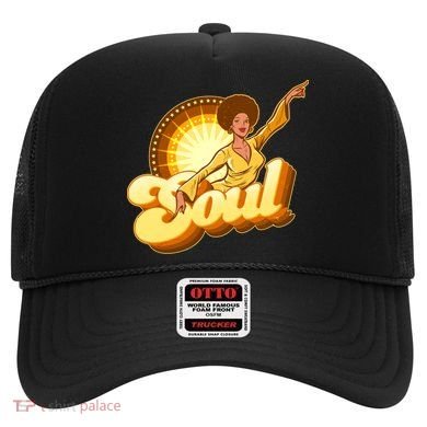 Vintage Afro Soul Retro 70s Hat