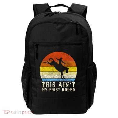Vintage Ain't My First Rodeo Backpack