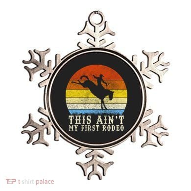 Vintage Ain't My First Rodeo Ornament