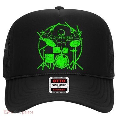 Vintage Alien Drummer Hat