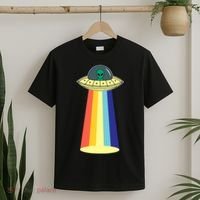 Vintage Alien Tractor Beam T-Shirt thumb 2