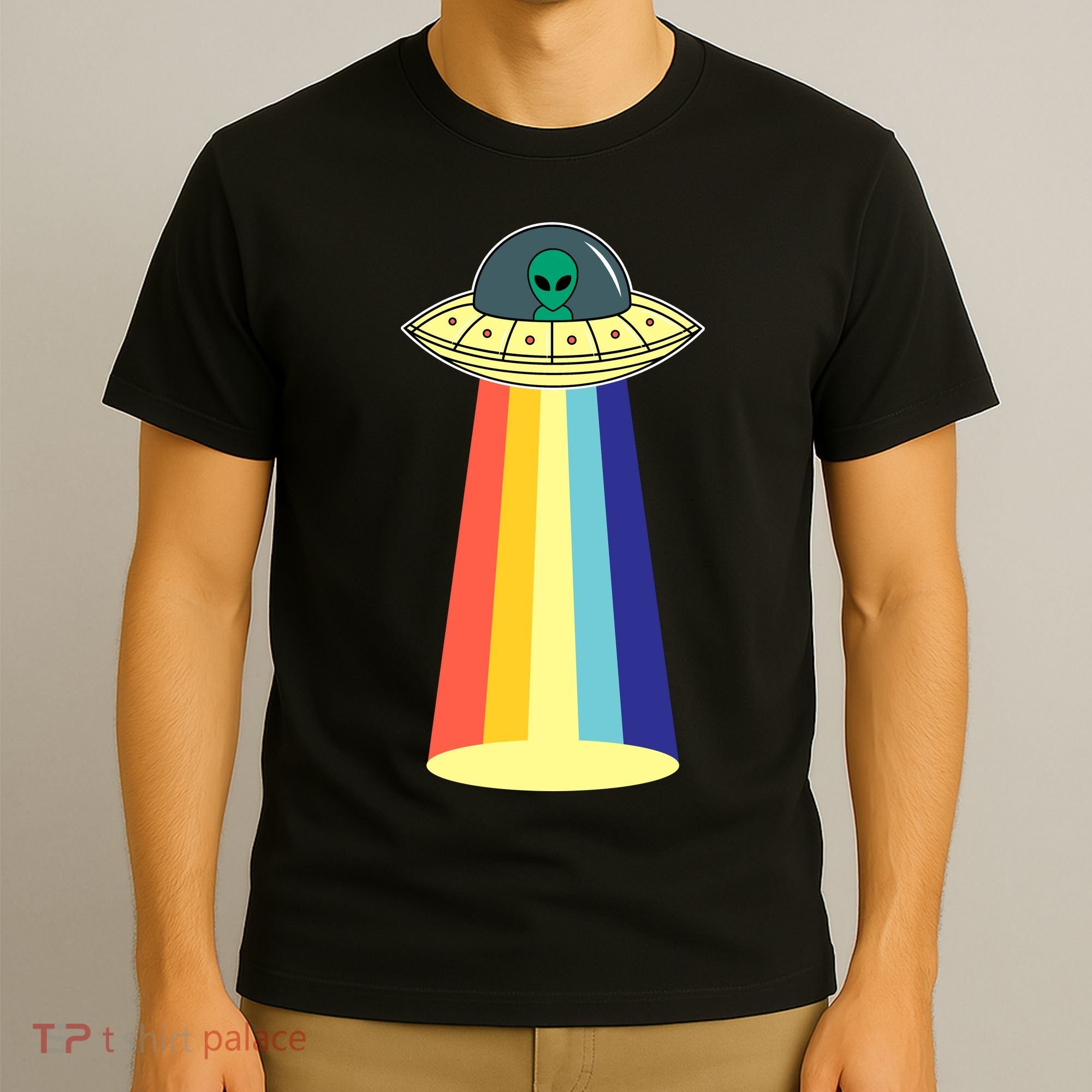 Vintage Alien Tractor Beam T-Shirt